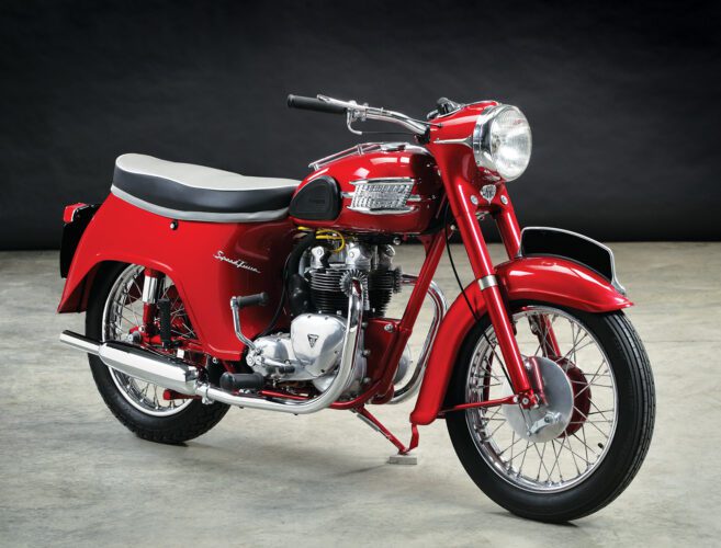 Bathtub Triumph: 1960 Triumph 5TA Speed Twin